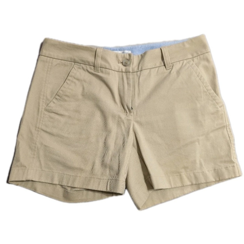 Classic Khaki Women's Cotton Shorts